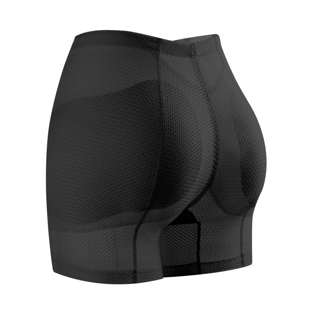 Hip Enhancer Seamless Panties Seamless High-waist Hip Enhancer Shorts Women's Butt Lifter Shaper with Padding for Push-up