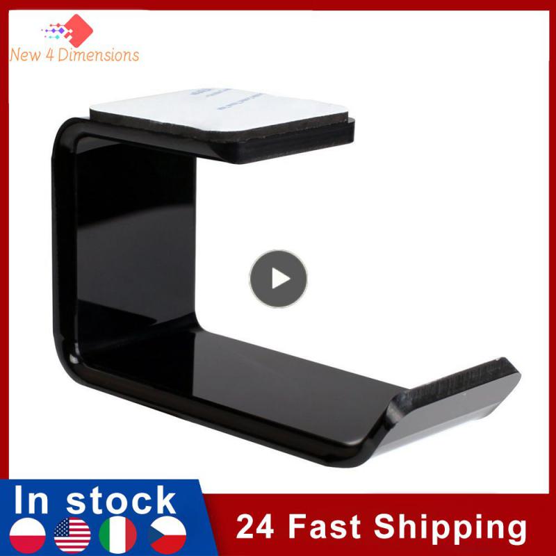 1~10PCS Headphone Bracket Hanger Under Desk Wall Mounted Headset Holder Hook Earphone Display Stand