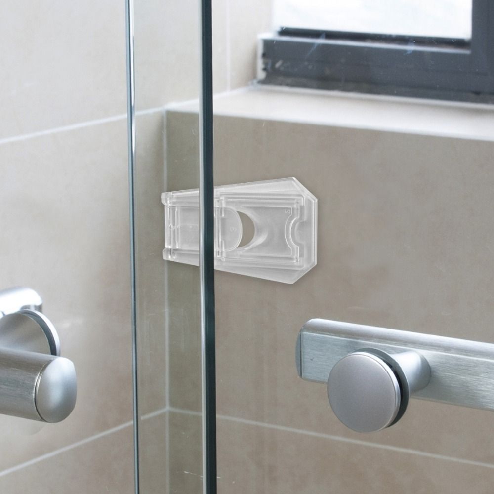 Transparent Baby Safety Lock Multi-Purpose Easy Install Child Safety Lock Security Protector Sliding Window Lock Kid