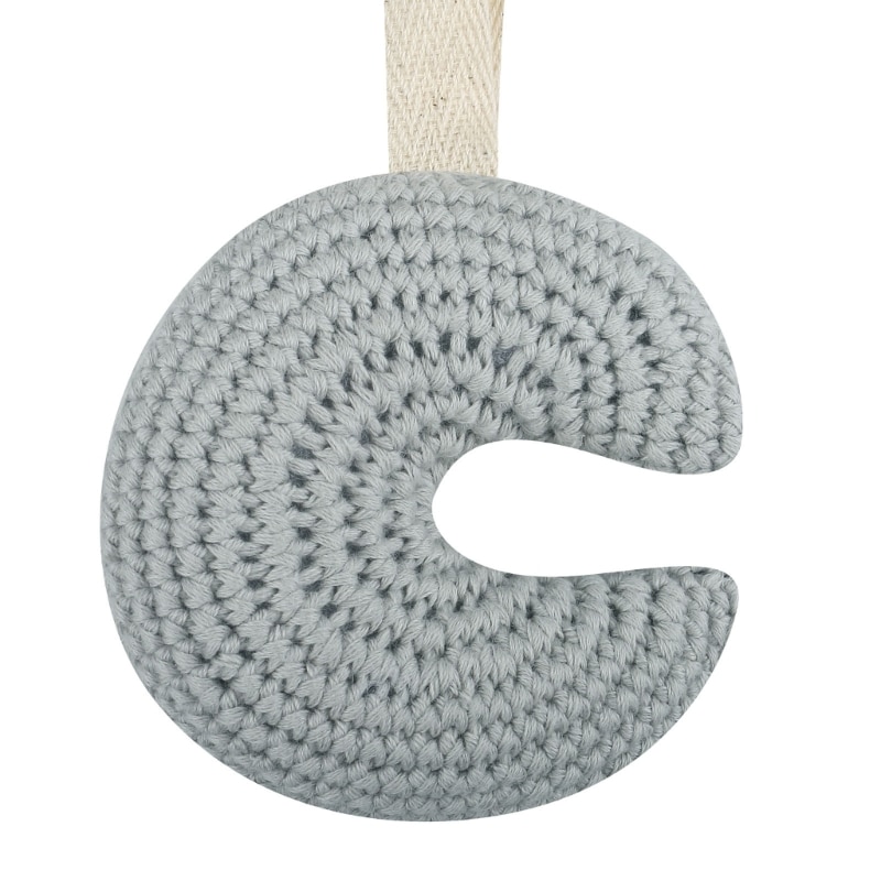 F62D Baby Pacifier Hanging Decorations with 13cm/5-inch Lanyard Quality Cotton