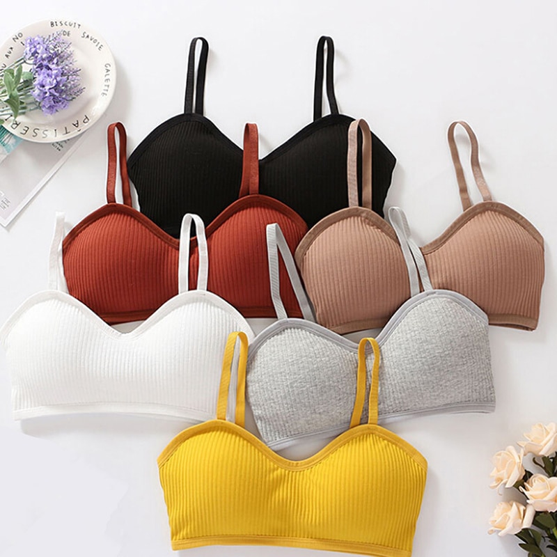 Sexy Invisible Padded Bras for Women Female Underwear Push Up Lingerie Bralette Wrap Top Bra Bustier Tank Tops Crop Top Women