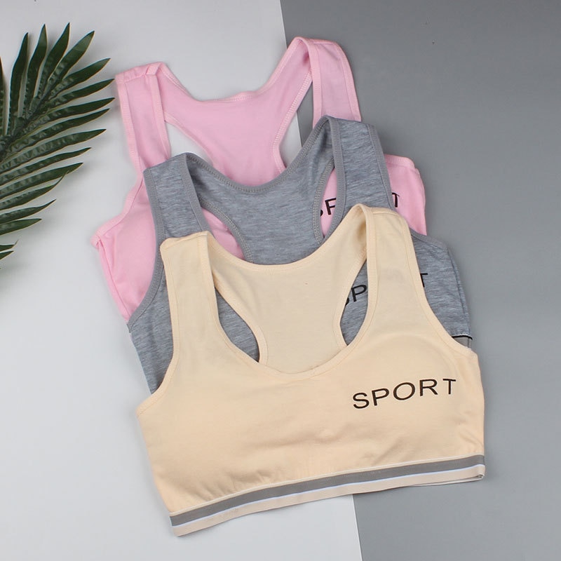 Girls Training Bras Women Bra Brassiere Sport Student Lingerie Maiden Teenager Children Underwear Underclothes Girl Bralette