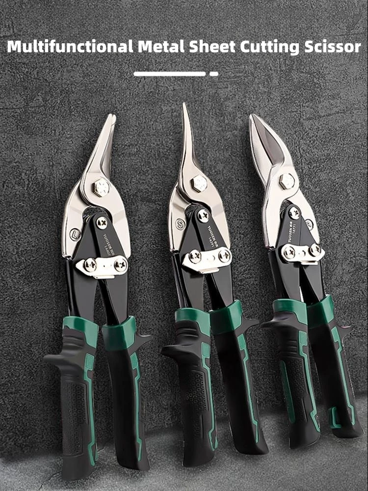 Multifunctional Metal Sheet Cutting Scissor Aviation Snip Cutter Multi-directional scissors