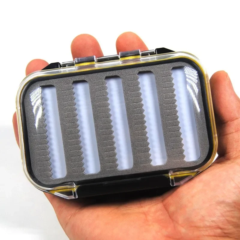 Waterproof Fishing Accessories Box Fishing Fly Lures Box Spoon Hooks Baits Case Storage Box