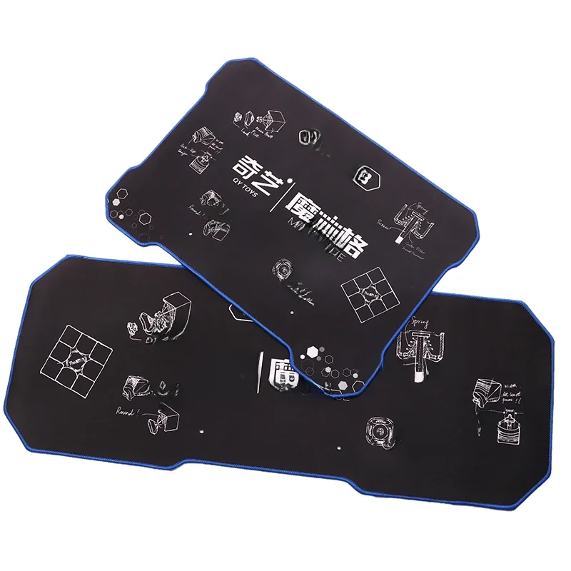 QIYI Timer Magic Cube Timers Mat Professional Cube Mofangge Speed Magico Cubo Timer Mat for