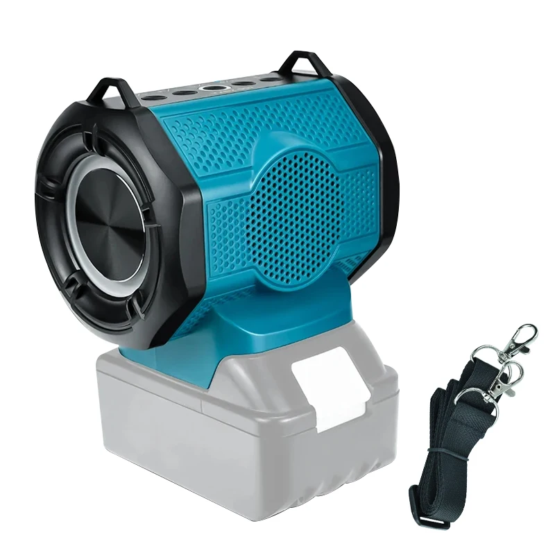 Cordless Speaker Stero Player Bluetooth-compatible Loudspeaker Amplifier for Makita Battery with USB