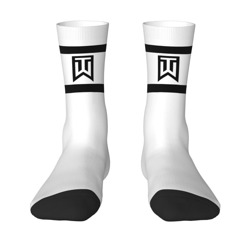 Tiger Logo Golf Sports Socks Men Women Warm 3D Printed Sports Football Socks