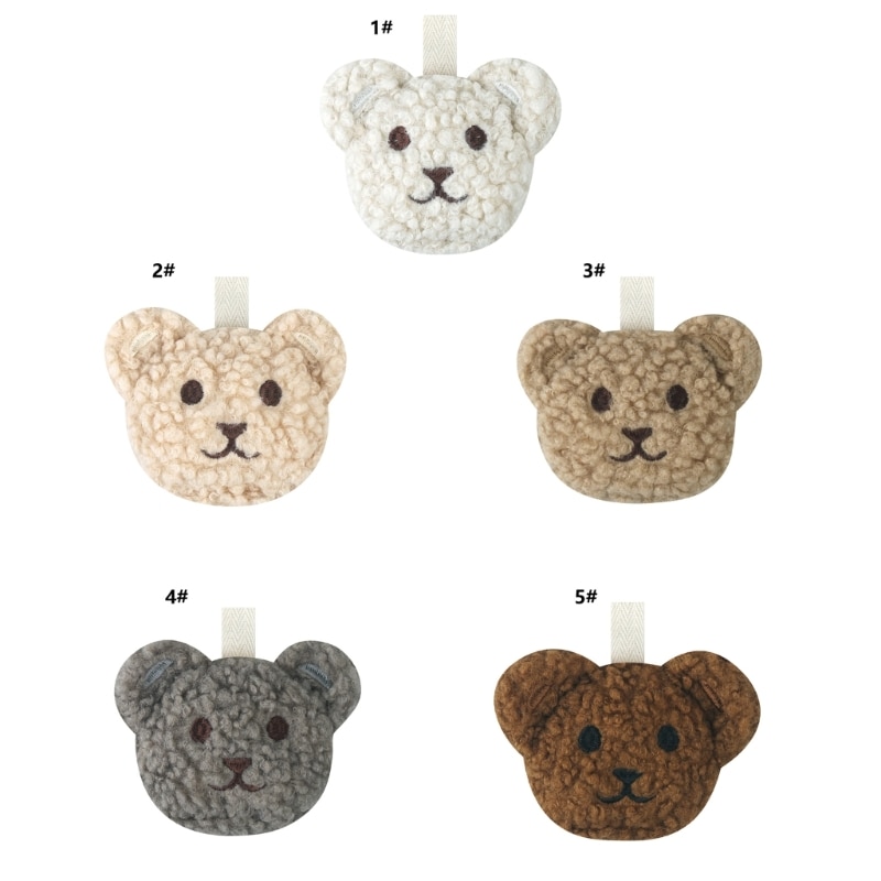 Lovely Bear Shaped Pacifier Pendant for Baby Boys Girl Attract Kids Attention