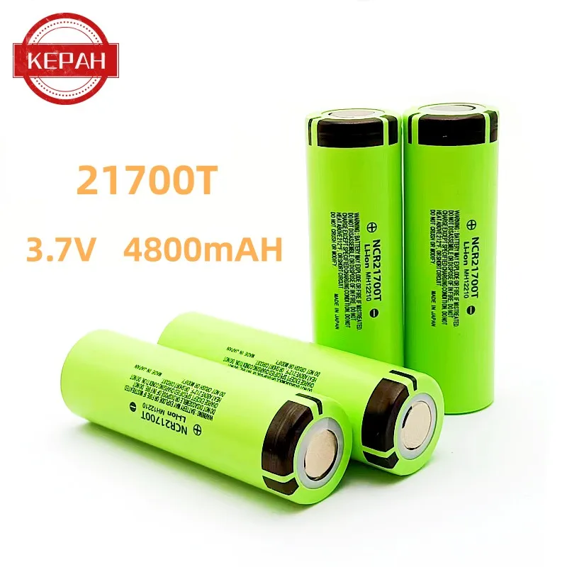 21700 Battery Rechargeable Battery 3.7V 4800mAh 50A Power Li-ion High Discharge Batteries for