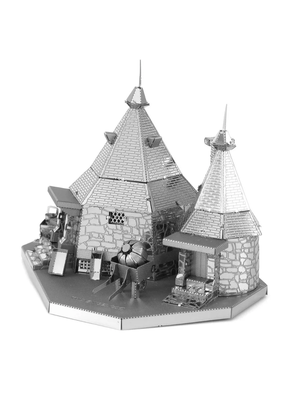 Rubeus Hagrid Hut 3D Metal Puzzle model kits DIY Laser Cut Puzzles Jigsaw Toy For Children