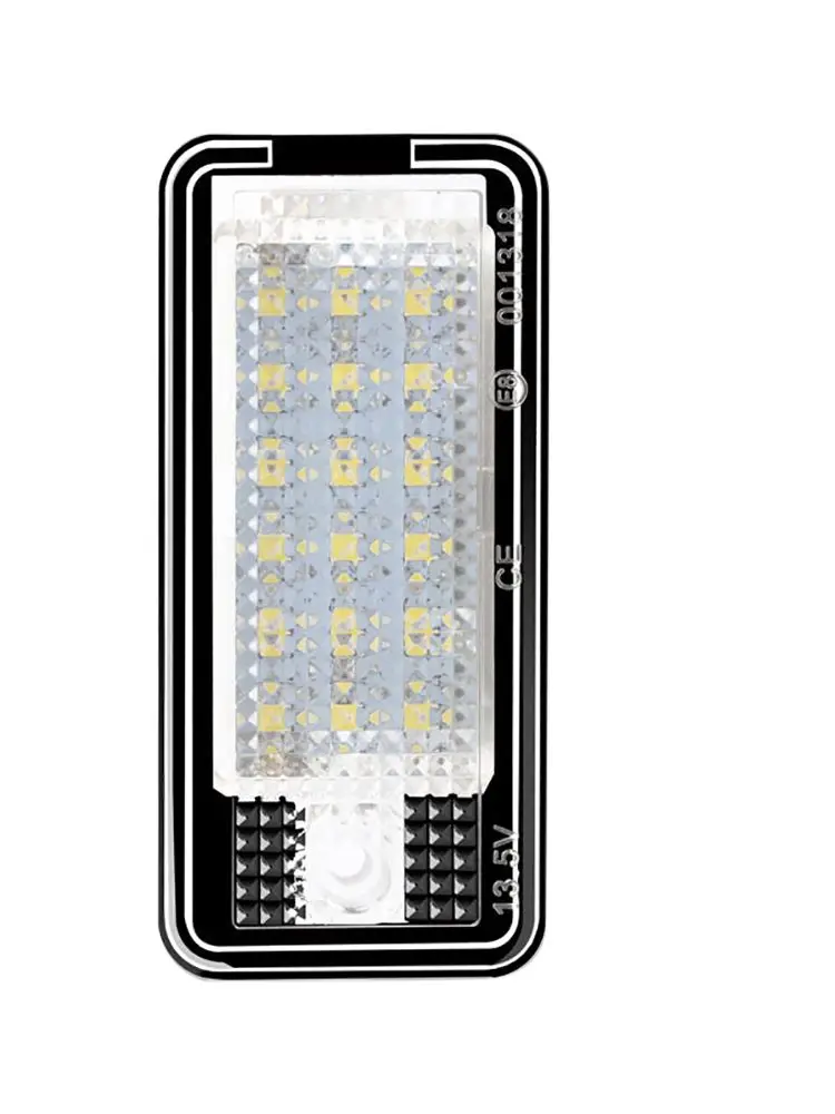2PCS 18 LED Auto Canbus Car LED Number License Plate Light 12V For Audi A3 A4 A6 A8 B6 B7 Q7