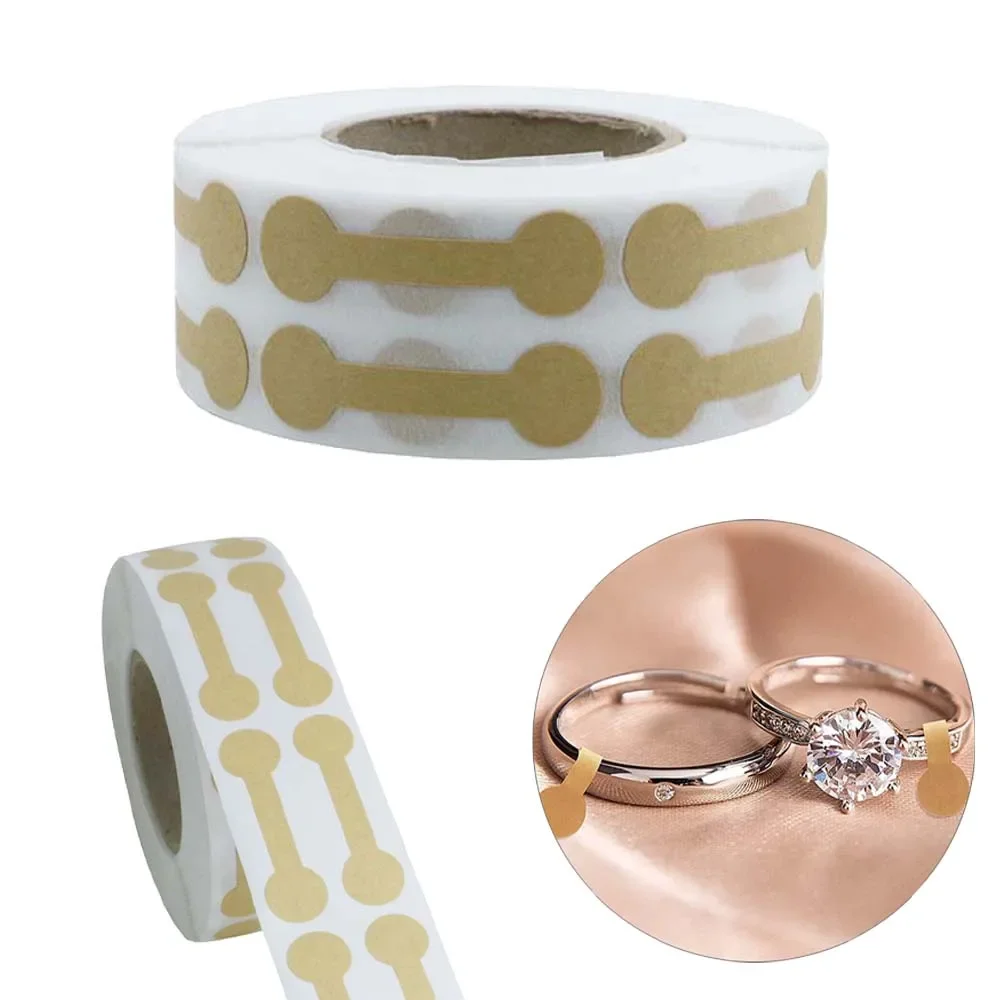 500pcs Jewelry Price Tags Roll Self Adhesive Stickers Labels For Necklace Earring Ring Identify