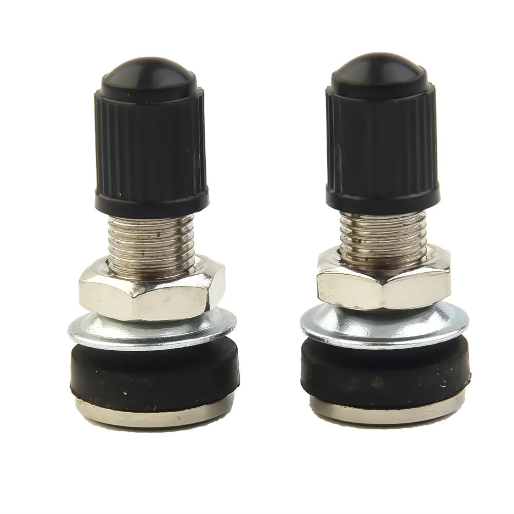 2 Pcs Car Wheel Tire Valve Cover Zinc Alloy 32mm Motorcycle Scooter Bike Tubeless Mountain Tyre