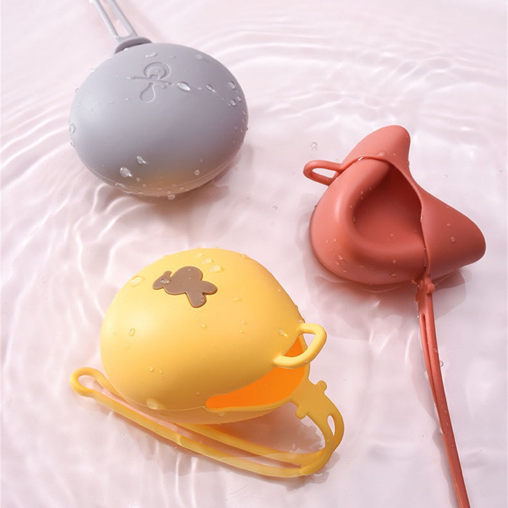 New Arrival Feeding Pacifier Storage Box Soother Container Nipple Holder Box Keep Pacifier Case Teat Attachment Baby Accessories