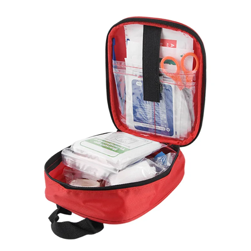 Portable Family First Aid Kit Outdoor Travel Camping Medicine Emergency Survival Kit Layered Storage