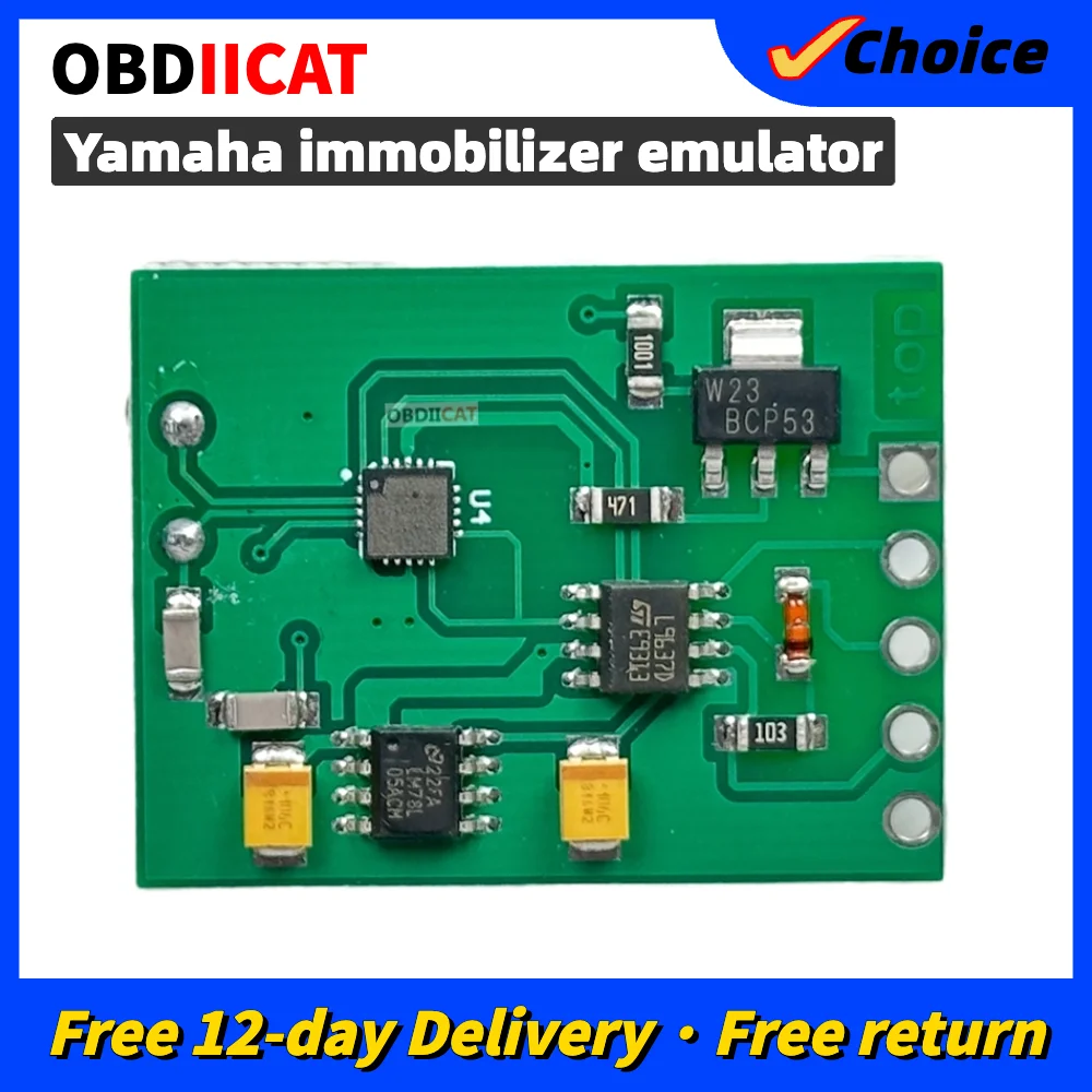 OBDIICAT-FOR Yamaha Immo Immobilizer Emulator For Yamaha Bikes  Motorcycles  Scooters