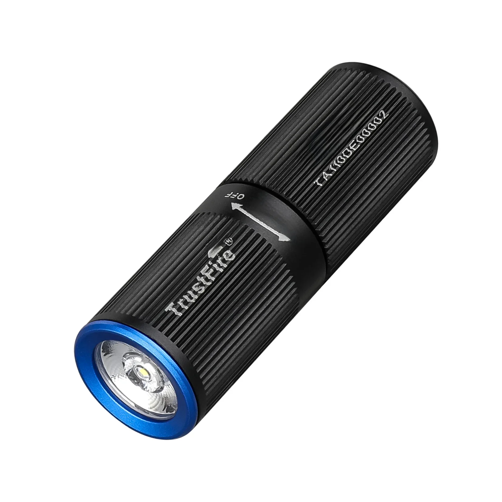 Trustfire Mini2s Rechargeable LED Flashlight 220Lumen EDC Keychain Mini USB Torch 2 Modes Handy