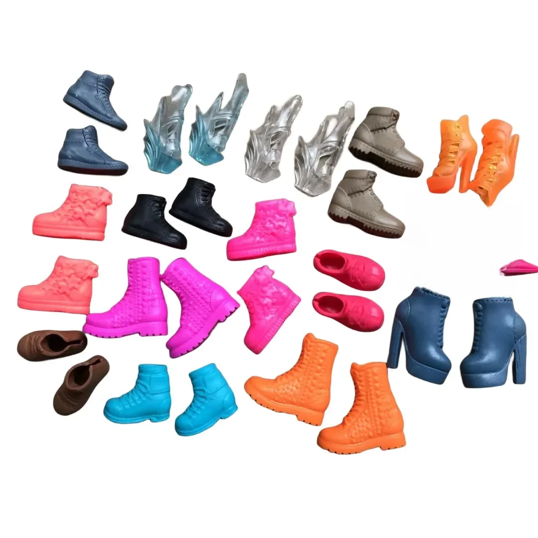 Original Doll Shoes Sandals Boots 1/6 Doll Accessories Colorful Doll Decors Kids Collection Doll