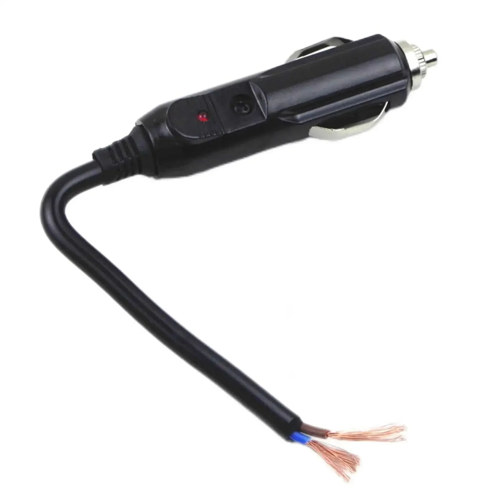 12V/24V Auto 20A Car Cigarette Lighter LED Socket Plug Connector Adapter For Car/Van Vehicle Motor