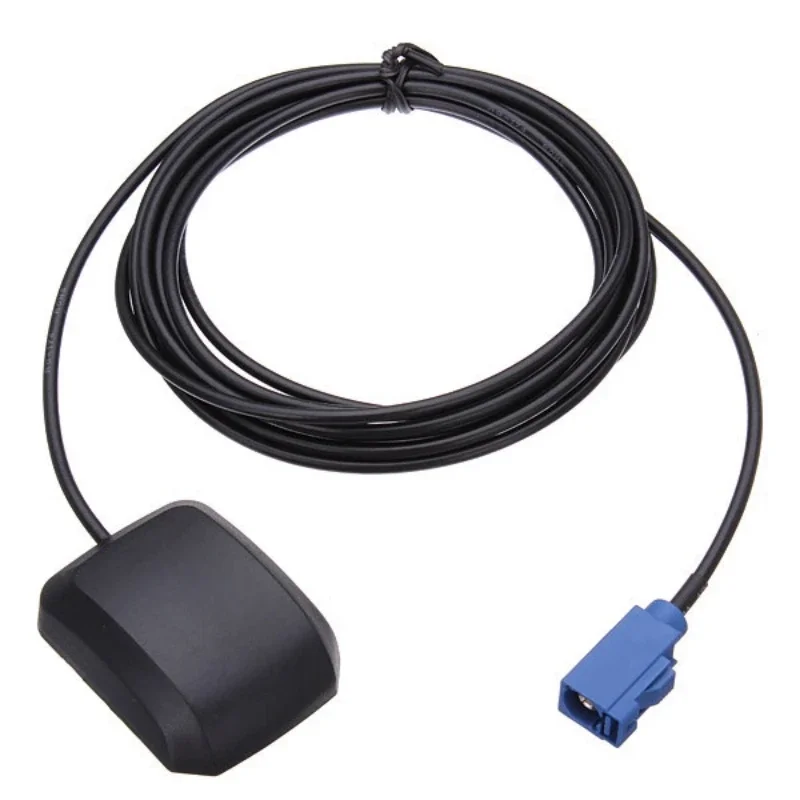Active Car External Positioning Satellite Antenna With FAKRA Interface 1.5 Meter Long Mouse Style