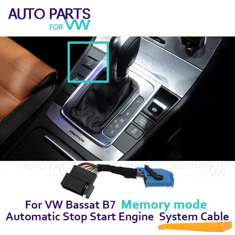 Automatic Stop Start Engine System Eliminator A Off Device Plug Stop Canceller For VW Passat B7