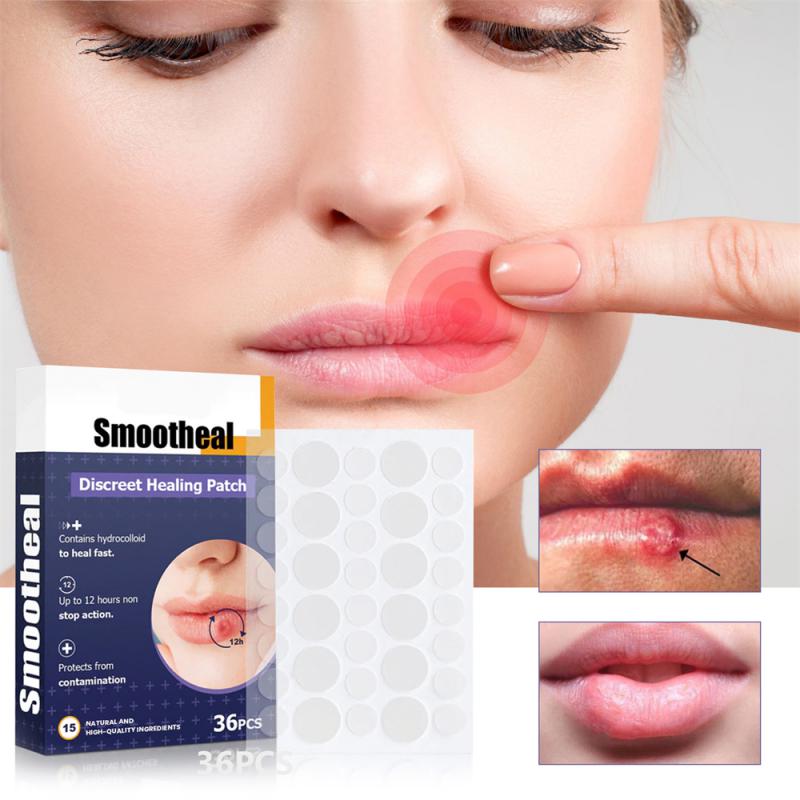 Cold Herpes Smoothing Patch Nursing Stickers Lip Care Care Patch Antibacterial And Anti-inflammatory Repair Lips Herpes Paste