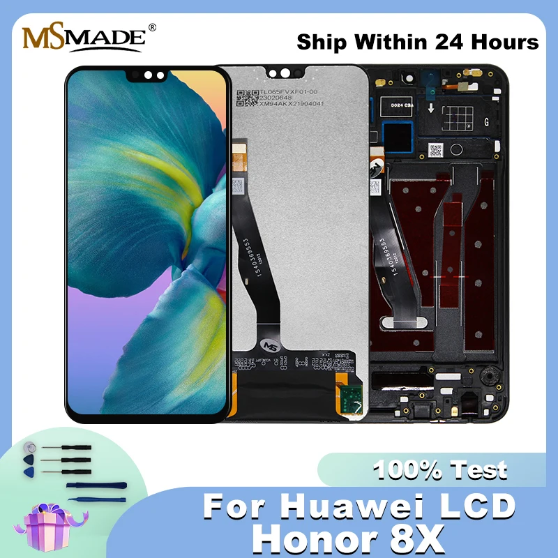 6.5" For Huawei Honor 8X Display JSN-L21 JSN-L42 JSN-AL00 JSN-L22 LCD Touch Digitizer For Honor 8X