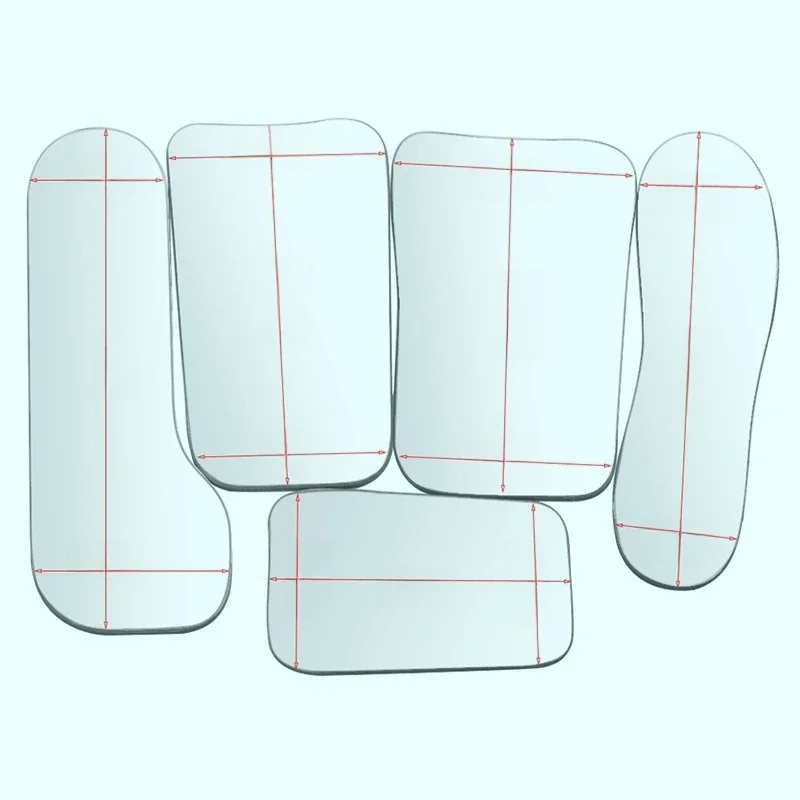 1Pc Dental Orthodontic Double-Sided Mirrors Reflector with Titanium Coated Photography Glass Mirror