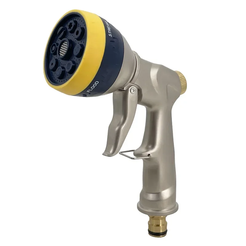 1pc Adjustable Garden Water Gun , Sprinkler Hose Nozzle , High PressureWasher , Car Wash Cleaning