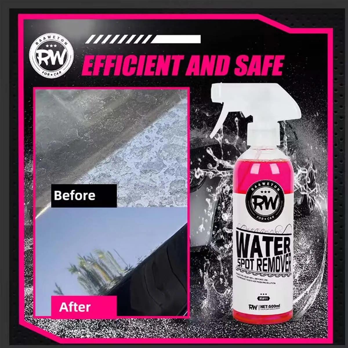Paint Glass Water Spot Remover Hard Water Stain Mineral Deposit  Stubborn Stain Heavy-Duty Spot