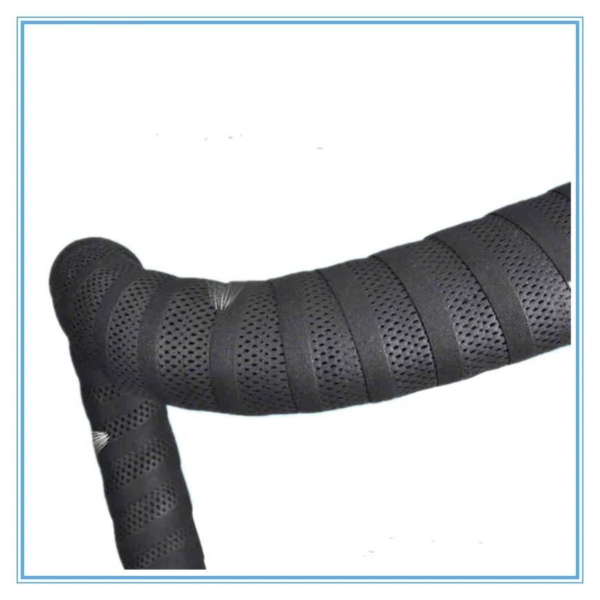 New Bike Tape Carbon Fiber Road MTB Bicycle Handlebar Tape Cycling Mesh Non-Slip Waterproof Bartape