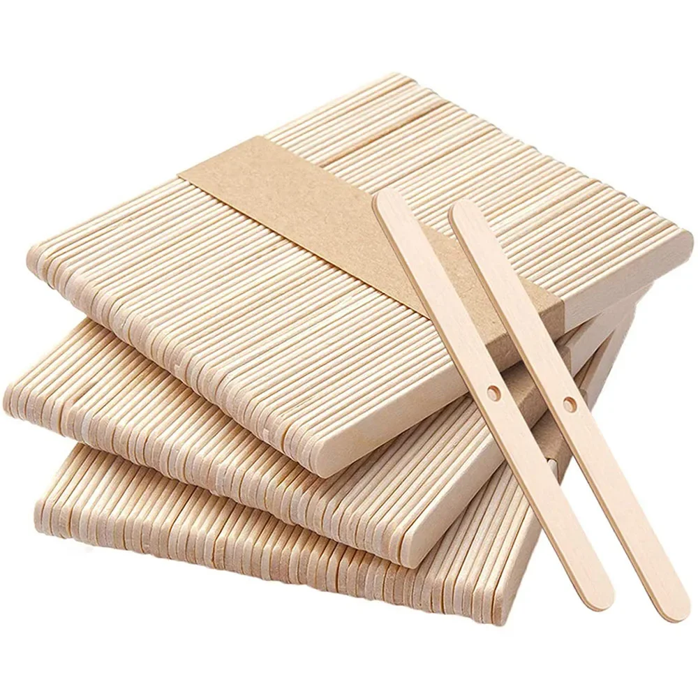 50pcs Wooden Wax Core Holder Soy Wax For Candles Aromatherapy Candle Making Tool Candle Making