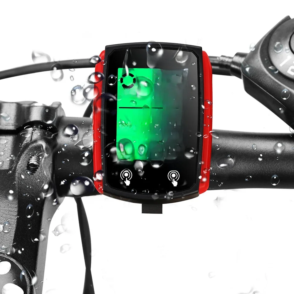 Wired Speedometer For Bicycle Bike LCD Computer Speed Odometer English Waterproof Bike Accessories