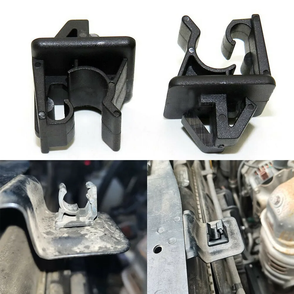 2Pcs Car Hood Prop Rod Holder Clips For Honda For Accord  For Civic For CR-V Car Hood Strut Rod