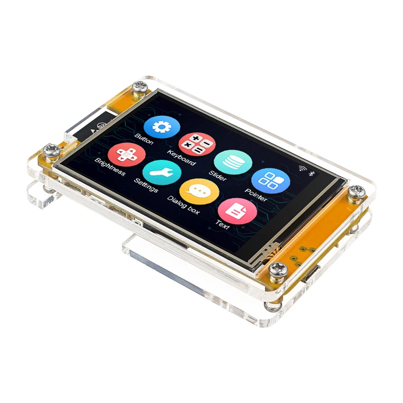 Acrylic Case for 2.8 Inch Display Screen ESP32 Development Board LCD TFT Module with Touch WROOM for