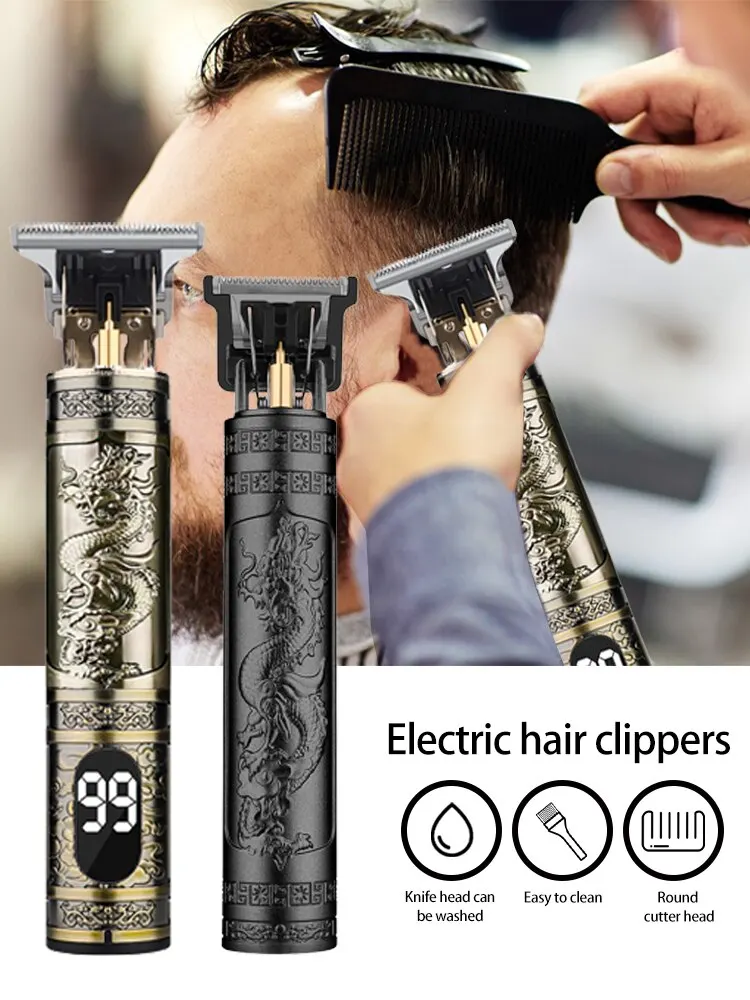 T9 Hair Clipper Repair Beard Shaving Body Hair Trimmer Clippers Corteiz Electric Machine Men Haircut