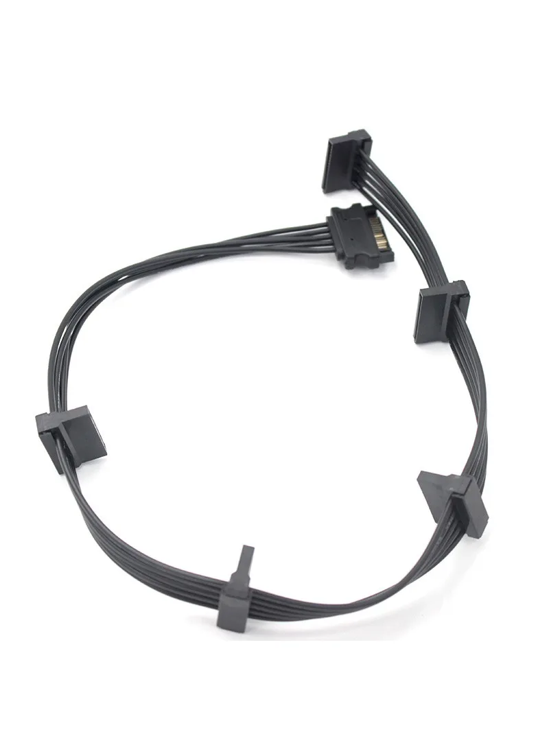 IDE To SATA Power Cable Male To Female One Point Five Power SATA Extension Cable Hard Drive Power