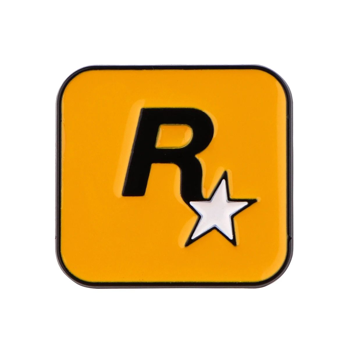 R Logo Game Enamelled Brooches Cool City Pins Clothing Backpack Lapel Badges Fashion Jewelry