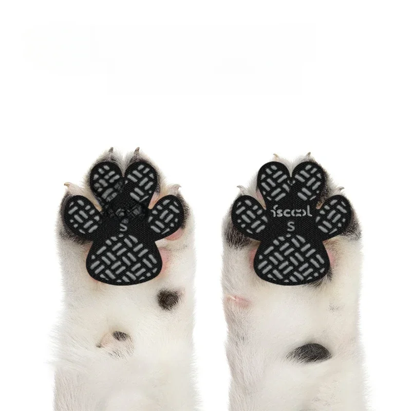 4PCS Dog Anti Slip Pad Breathable Foot Pad Disposable Pet Foots Mat Prevent Slip Waterproof