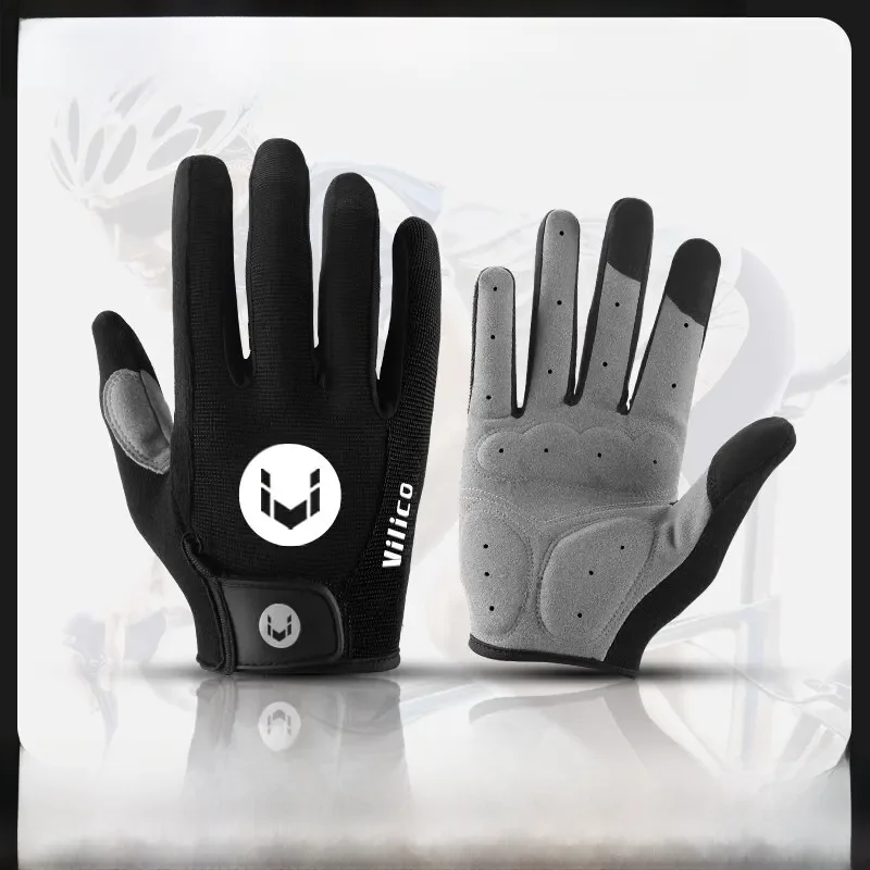 Outdoor Sports Cycling Gloves Nonslip Shock Pads Breathable Wear Resistant MTB Road Motorcycle