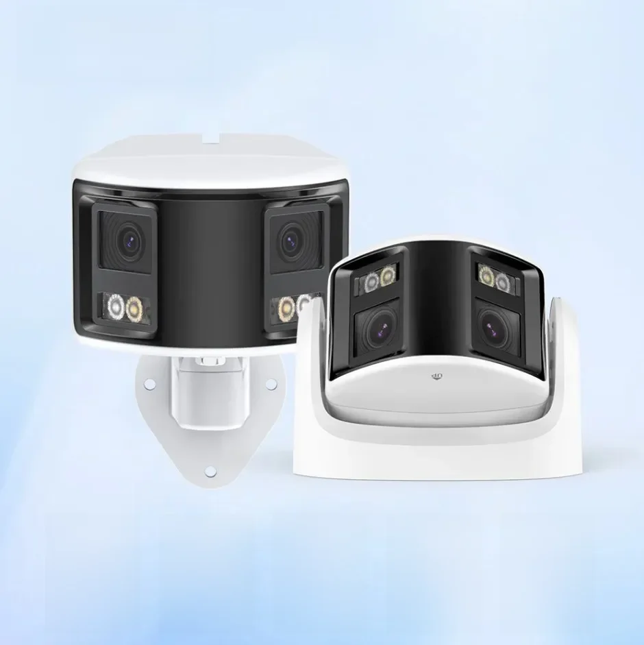 ANNKE Smart Home 180° 8MP DUO POE Dual Lens Wide View Outdoor Video POE Camera,4K AI Human