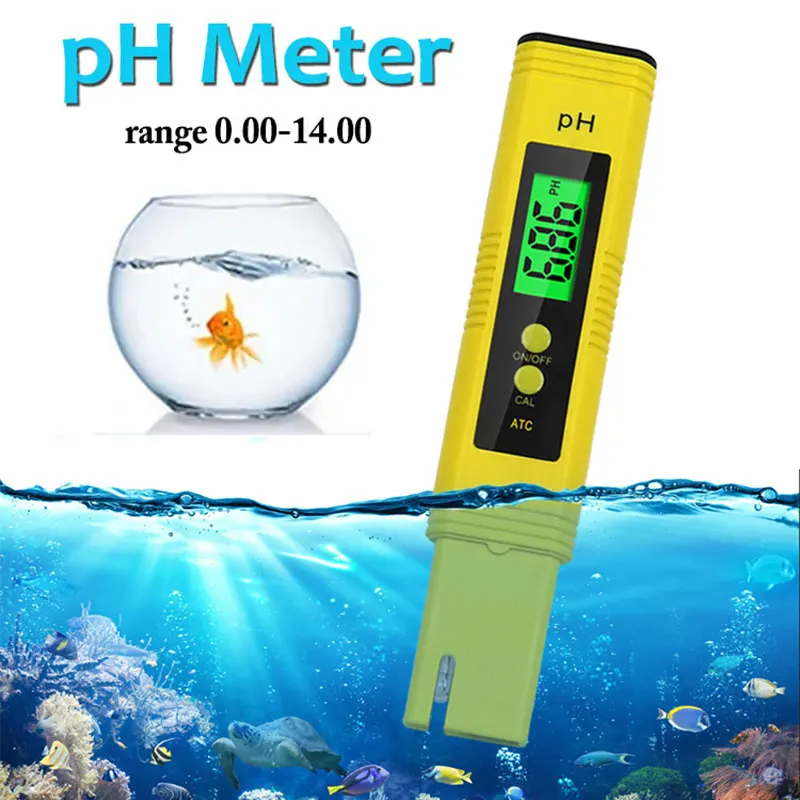 Digital PH Meter High Precision Water Quality Testing Tool Household PH Test Pen Water Tester For