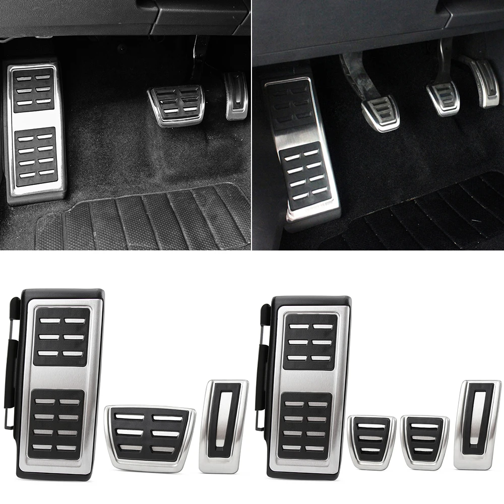 Car Pedals for Skoda KAMIQ Combi SCALA Octavia Rapid Superb Karoq Kodiaq 2017 - 2023 LHD AT MT Pedal