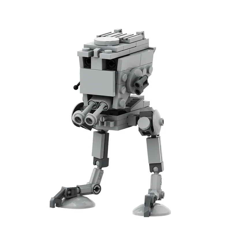 MOC Space Movie All Terrain Scout Transport War Building Blocks Toys 125 Pieces Combat Robot Mecha