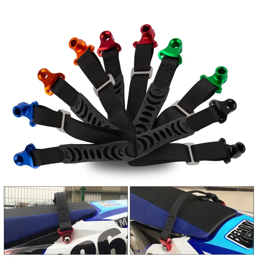 Motorcycle Universal Seat Rescue Belt Cushion Rear Lift Strap Pull Sling For KTM HONDA YAMAHA