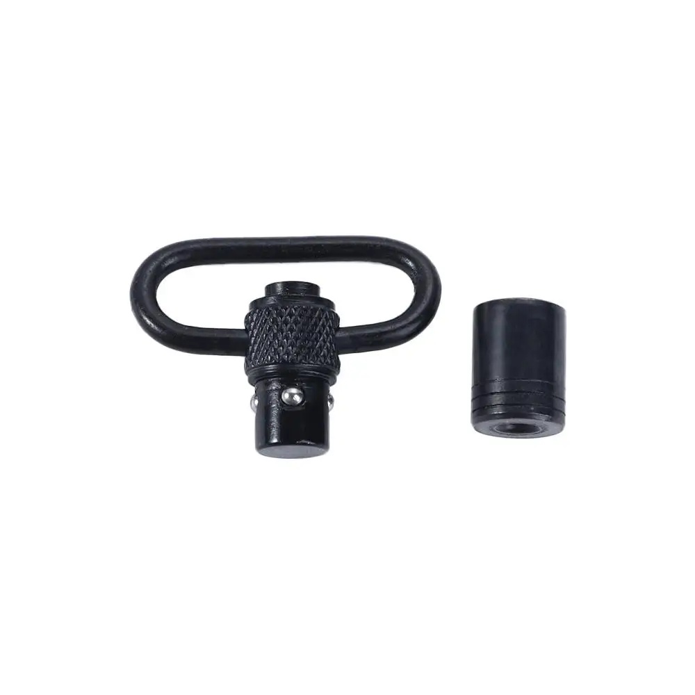1pc Tactical Quick Detach Rifle Push Button QD Release Sling Swivel Mount Ring for Weapon with a