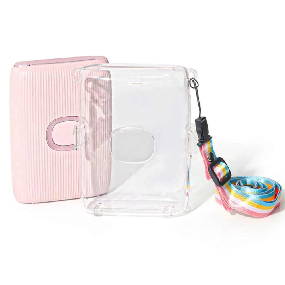Clear Storage Case for Fujifilm instax mini link2 Portable Photo Printer Crystal Shockproof