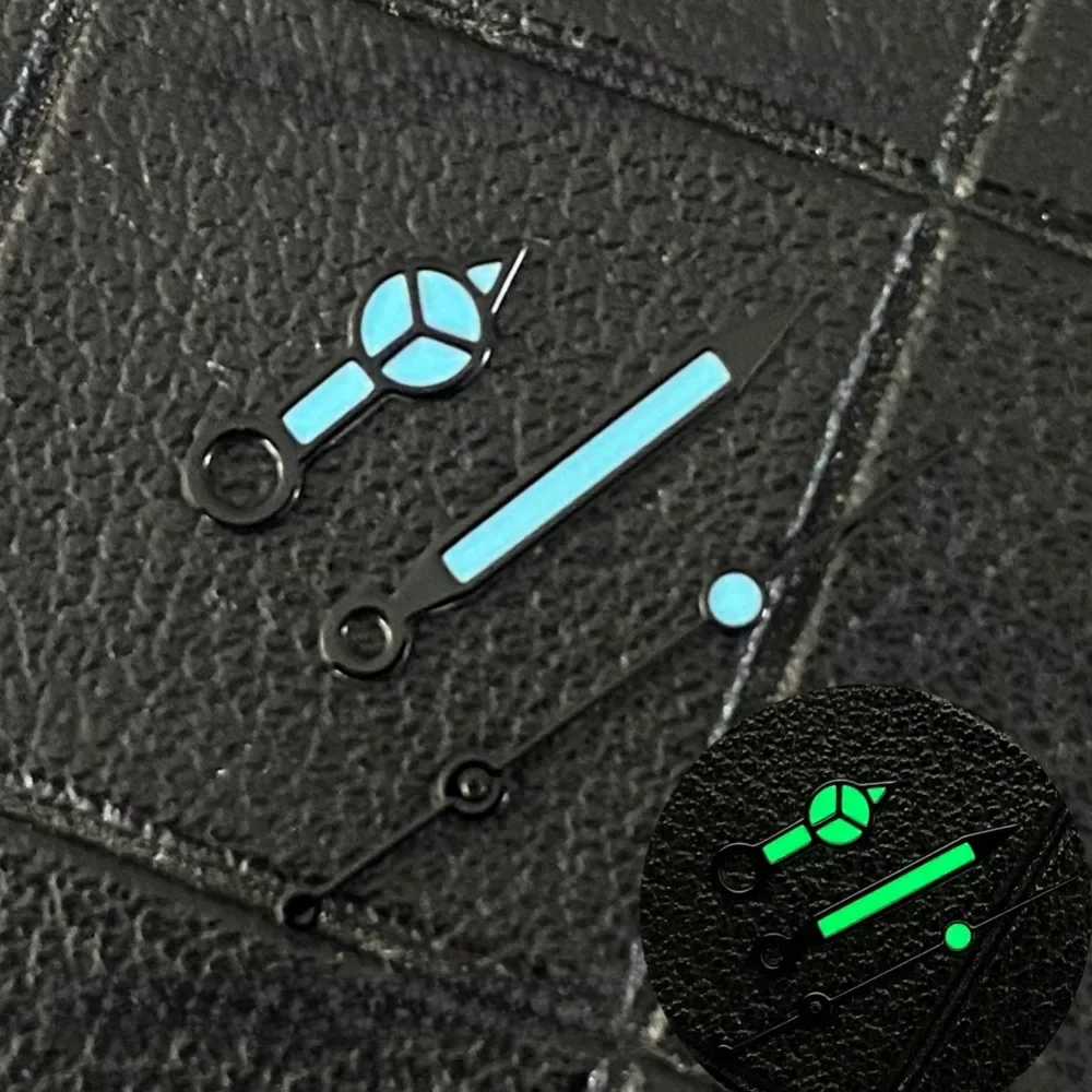 New NH35 Watch Hand Green Luminous Watch Hands Red Blue Green Orange Grey White Needles for
