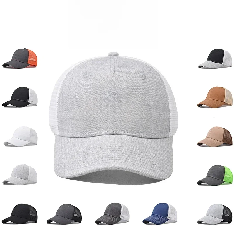 KUNEMS Custom Embroidery Baseball Cap for Men and Women DIY Design Mesh Cap LOGO Print Hat Quality