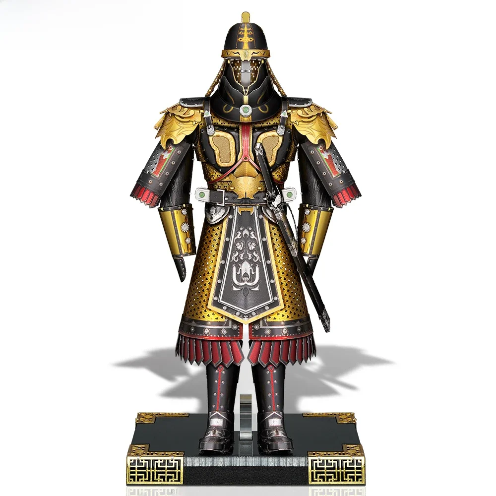 Piececool 3d Puzzles Helmet and Armour Set DIY Toys for Adults Jigsaw Metal Models Kit Christmas
